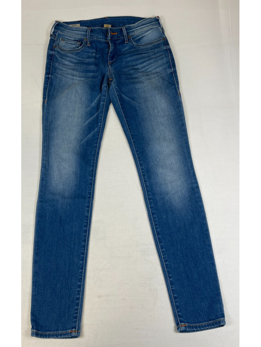 True Religion Women 26 Casey Low Rise Super Skinny Jeans Blue Denim Pants